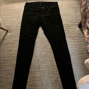 Flying monkey ripped skinny jeans